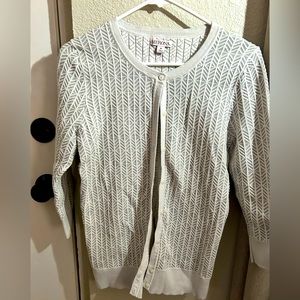 Merona button up sweater